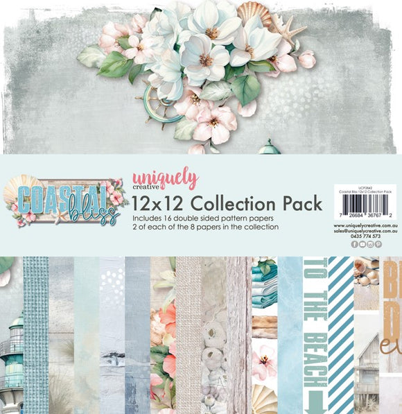 UCP2842 :  12 x 12 Collection Pack (16 sheets) (Coastal Bliss)