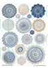Denim & Lace A4 Cardstock Snippets (Various available)