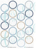 Denim & Lace A4 Cardstock Snippets (Various available)