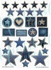 Denim & Lace A4 Cardstock Snippets (Various available)