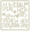Chipboard Collection Quotes (Various available)
