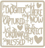 Chipboard Collection Quotes (Various available)
