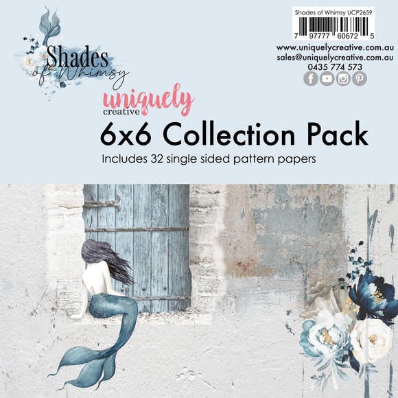 UCP2659 :  6 x 6 Collection Pack (32 sheets)  (Shades of Whimsy)