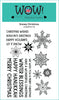 STAMPSET78 : Wow Stamp (A6) - Snowy Christmas (by Natasha Davies) Clear Stamps for Embossing