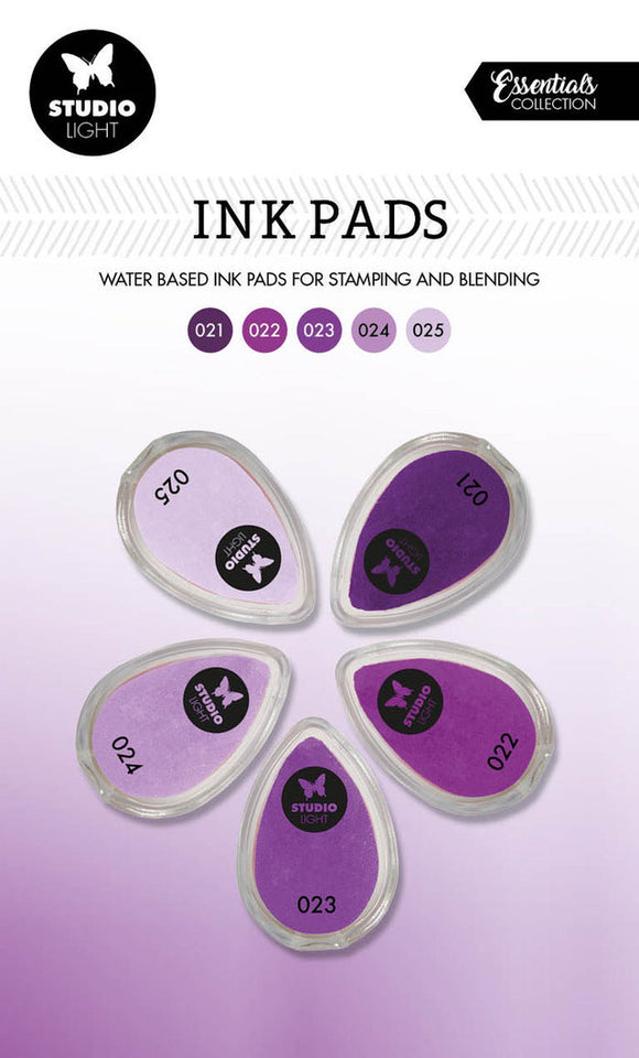 Studio Light Shades of Purple Mini Ink Pads