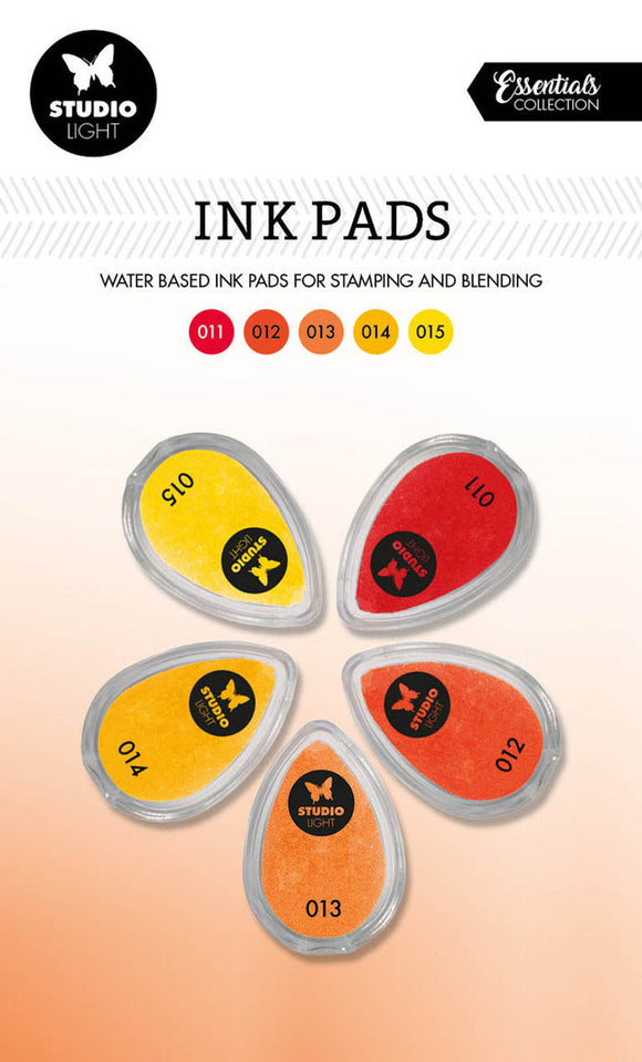 Studio Light Shades of Yellow Mini Ink Pads