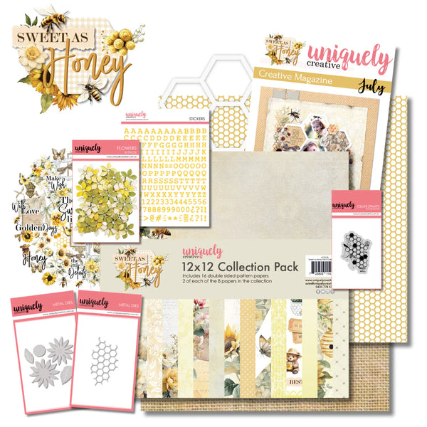 Creative Kit Club with dies- Sweet as Honey