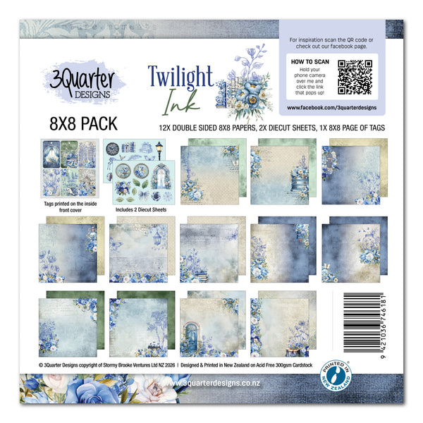 8x8 Twilight Ink Collection