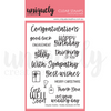 UC1900 : Timeless Sentiments Photopolymer Stamp(Sweet Magnolia (Jul23))