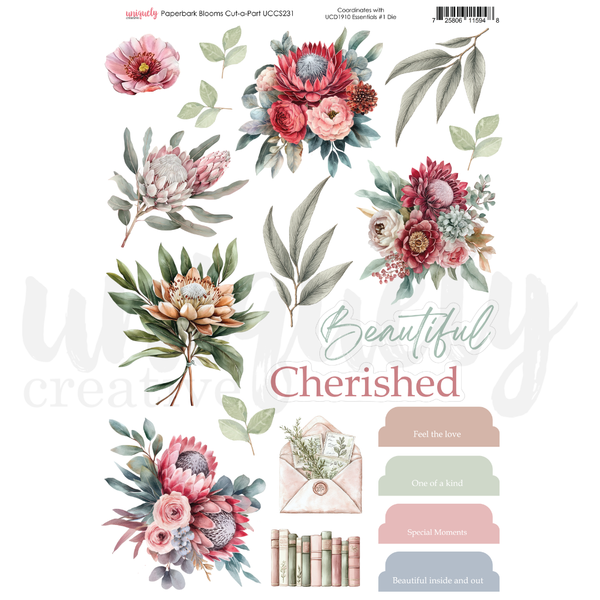 UCCS231 - Cut-a-Part (Paperbark Blooms)