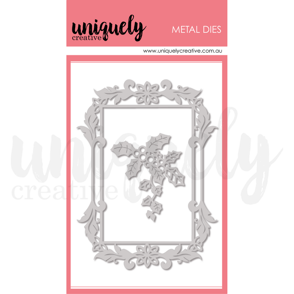 UCD2160 : Decorative Frame Die : Uniquely Creative (Merry & Bright)