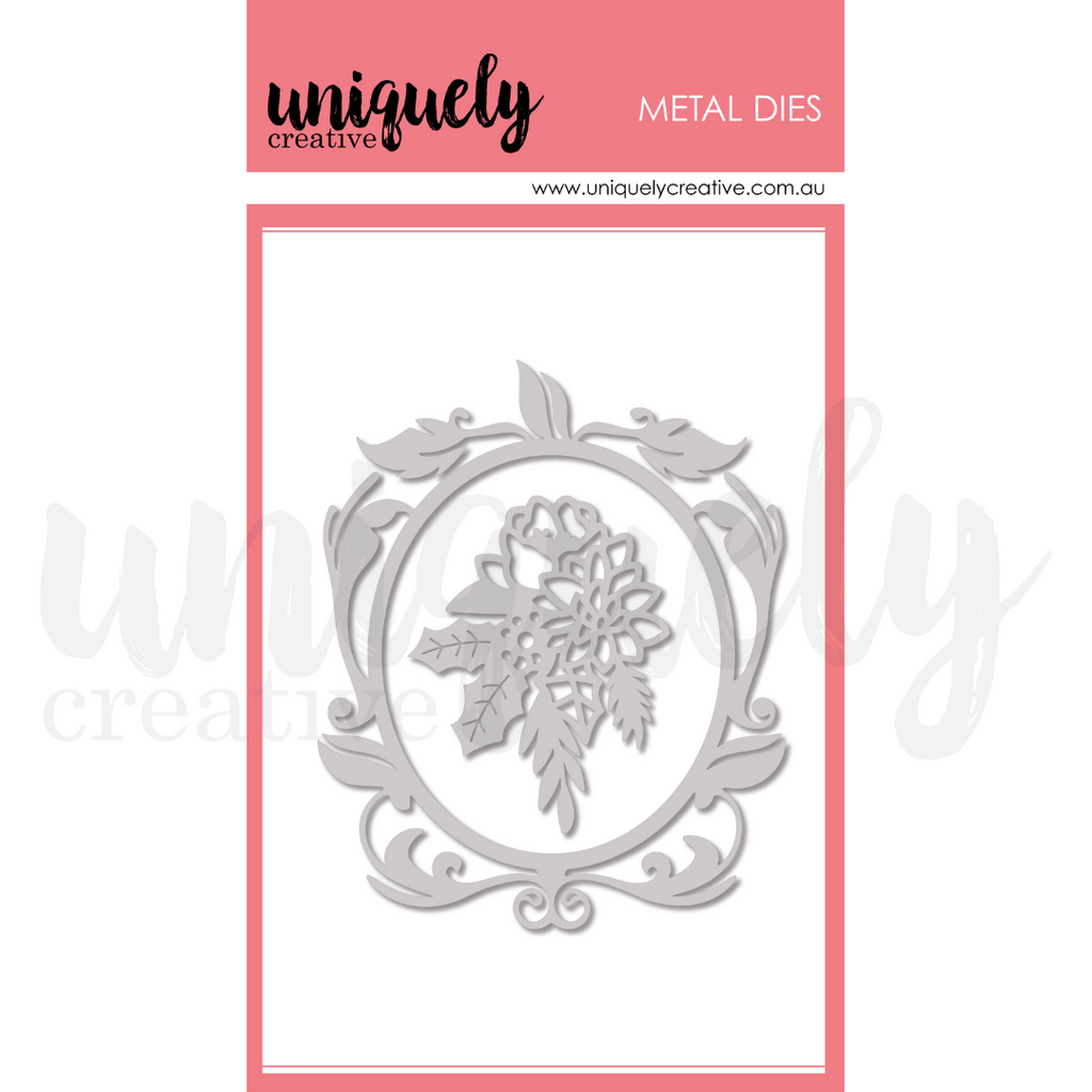 UCD2161 : Baroque Frame Die : Uniquely Creative (Merry & Bright)