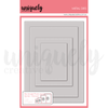 UCD2222 : Rectangle Photo Mat Border Die - Pierced (Whispers of Wisdom)