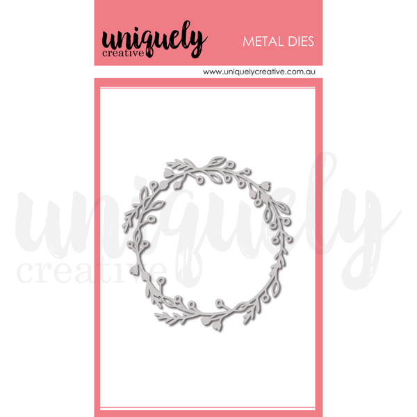 UCD2235 : Leafy Wreath Die (Delighted Curiosities)