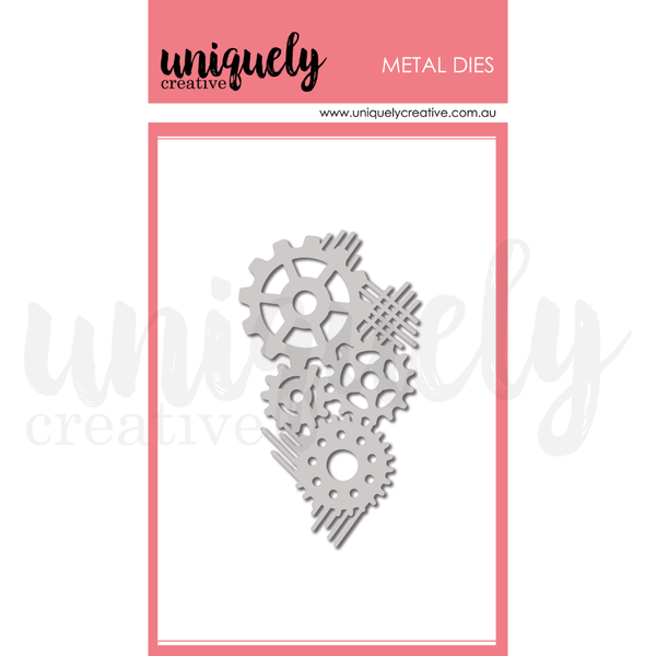 UCD2242 : Cogs Texture Die (Wings & Wheels)