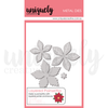 UCD2243 : Layered Poinsettia Die (Christmas Keepsakes)