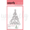 UCD2244 : Merry Christmas Tree Die (Christmas Keepsakes)