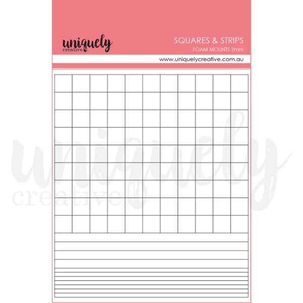 UCE1961 - Foam Mounts Squares & Strips