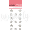 UCE1990 : Pearl Daisy Stickers - Pearl (Gypsy Heart / Boho Soul)