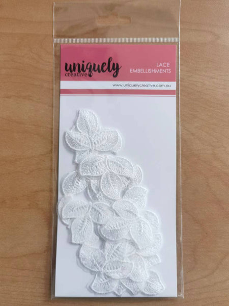 UCE2054 : Rose Lace leaves (Vintage Walls)