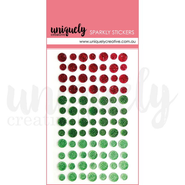 UCE2116 : Sparkly Stickers - Christmas  (Dear Diary)