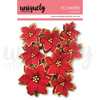 UCp2122 : Christmas Poinsettia Flowers (Home for Christmas)