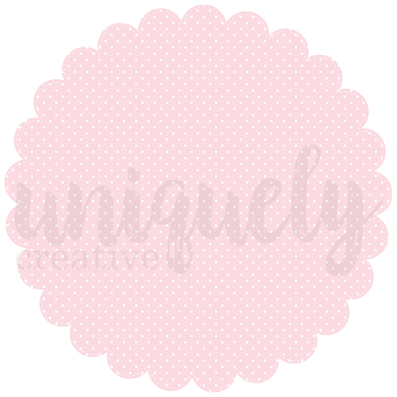 UCE2156 : Daydreams - Scalloped Decorative Base Layer (Dressed in Daydreams)