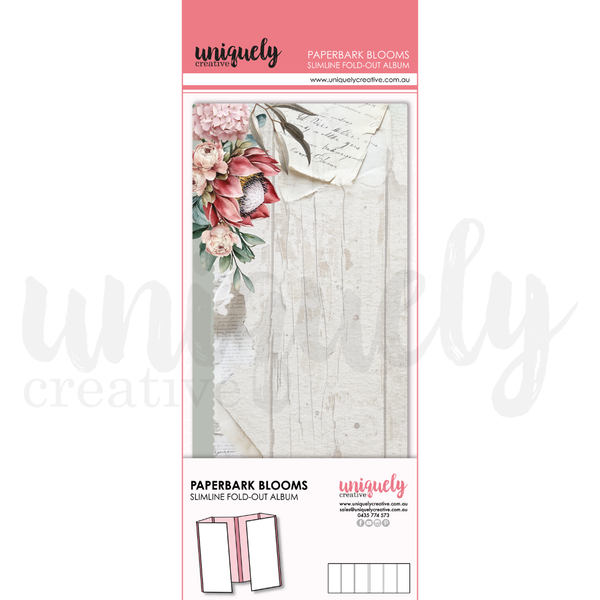 UCE2201 - Slimline Fold-Out Album (Paperbark Blooms)