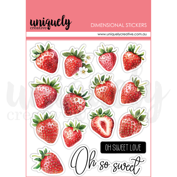 UCE2219 :  Dimensional Stickers (Oh So Lovely)