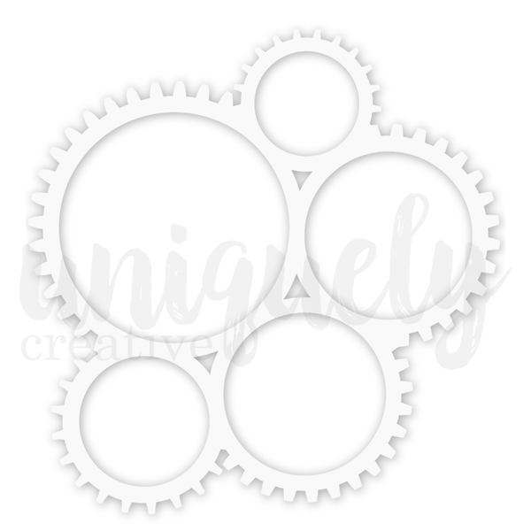 UCE2225 : Cogs Overlay (Wings & Wheels)