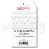 UCE2227 : Blank Canvas Tag Pad - White (Wings & Wheels)
