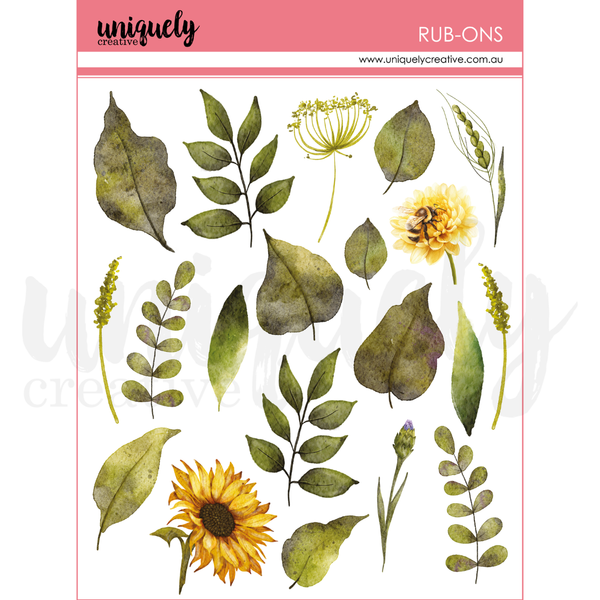 UCE2233 : Nature Rub-ons (Sweet as Honey)