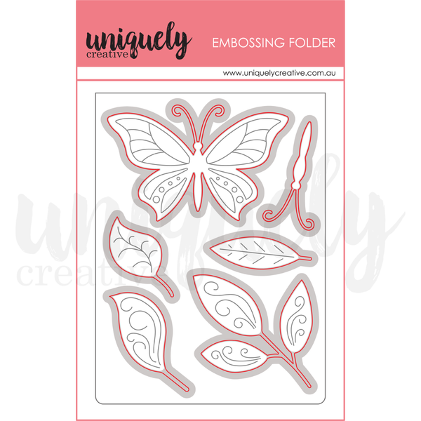 UCEF2026 - Butterfly Breeze Cut & Emboss Folder (Ultraviolet Delight)