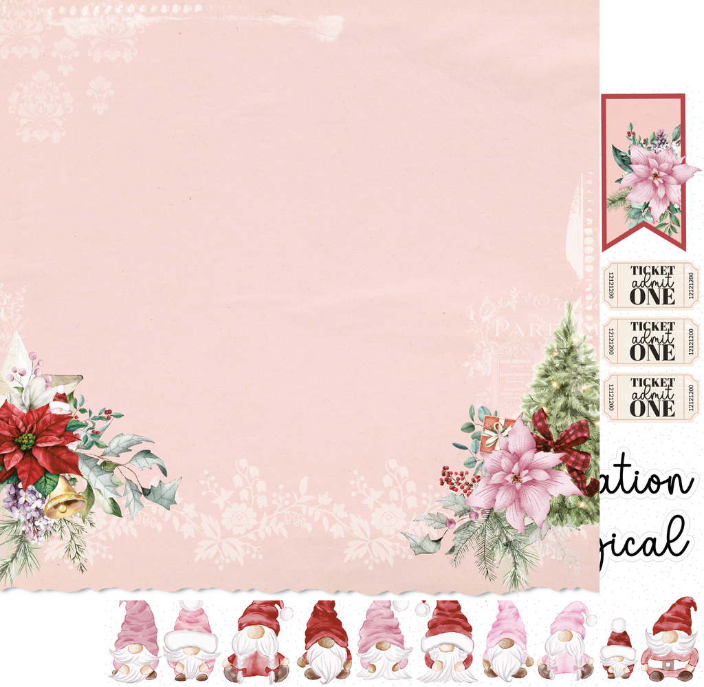 UCP2618 : Wonderment  Scrapbooking Paper (A Christmas Dream)