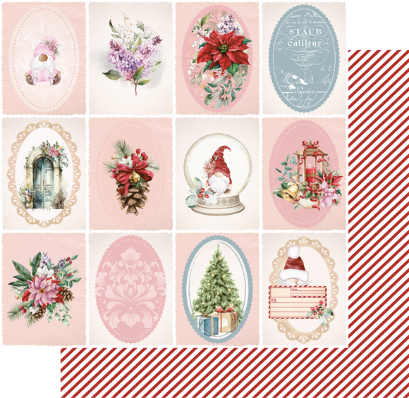 UCP2620 : Excitement  Scrapbooking Paper (A Christmas Dream)