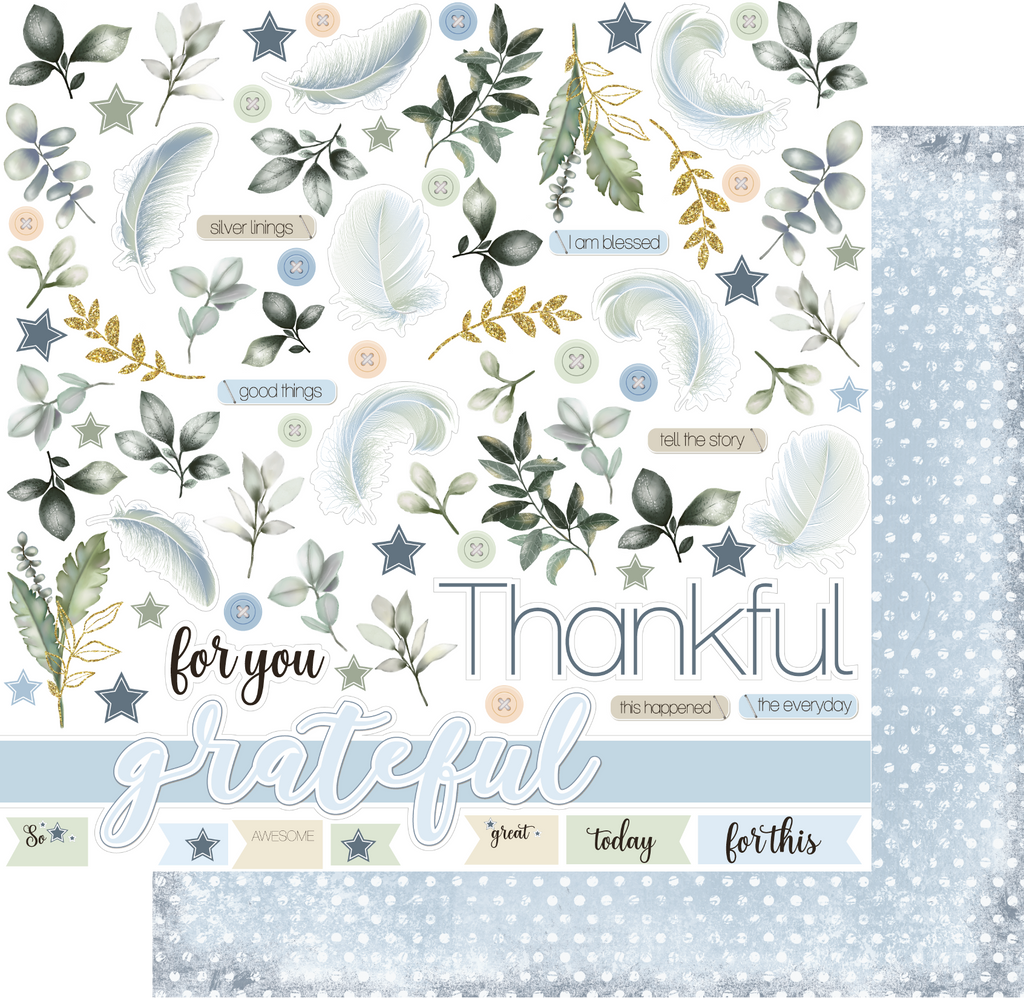 UCP2645 : Boho Soul - Grateful Paper (Gypsy Heart / Boho Soul)