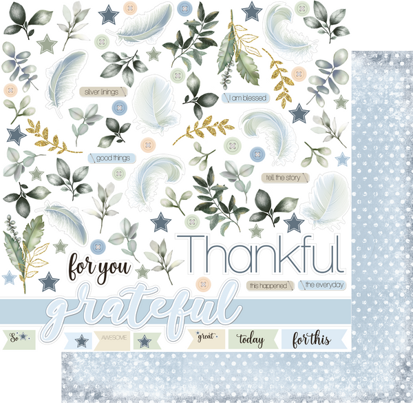 UCP2645 : Boho Soul - Grateful Paper (Gypsy Heart / Boho Soul)