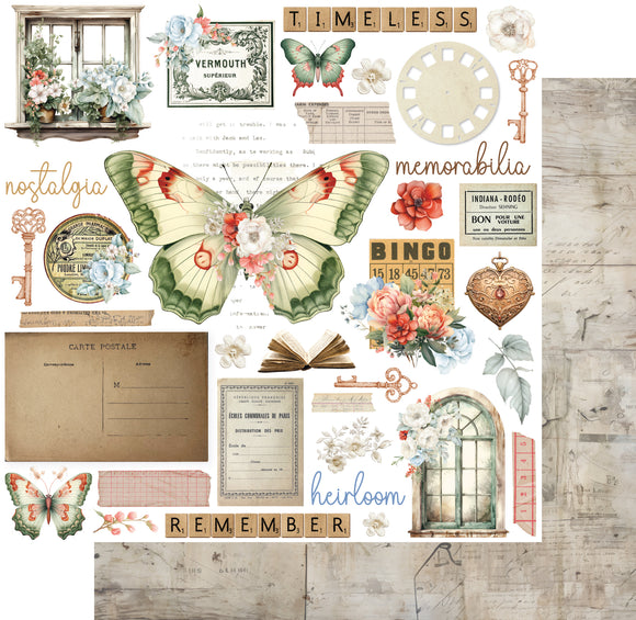 UCP2734 :  Old World Charm Paper (Vintage Chronicles)