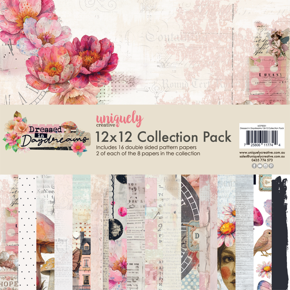 UCP3031 :  12 x 12 Collection Pack (16 sheets) (Dressed in Daydreams)