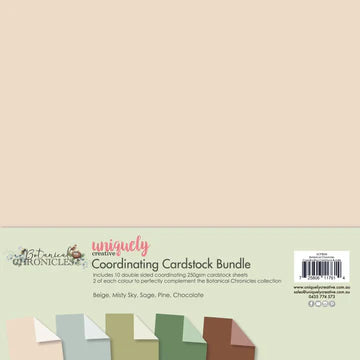 Botanical Chronicles Cardstock Bundle
