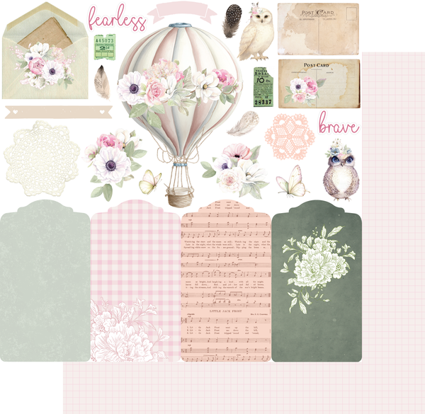 UCP3058 : Cherished Details Paper (Whispers of Wisdom)