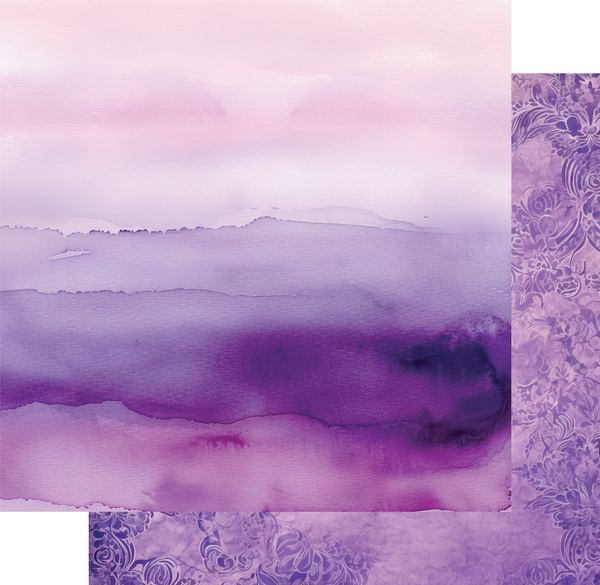 UCP3067 - Layers of Lilac Paper (Ultraviolet Delight)