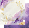 UCP3069 - Gold & Amethyst Paper (Ultraviolet Delight)
