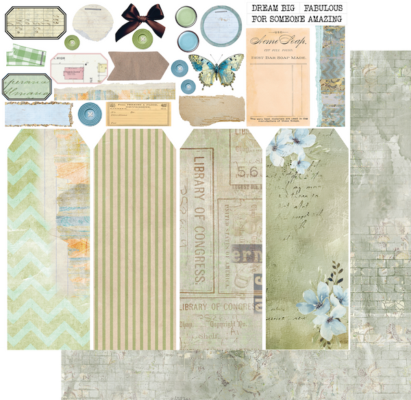 UCP3133 : Forgotten Treasures Paper (Delighted Curiosities)
