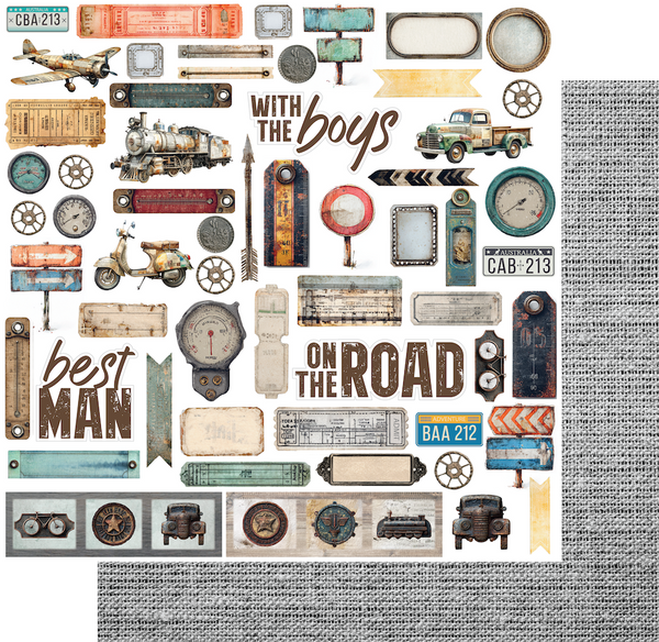 UCP3157 : Speed Limit Paper (Wings & Wheels)