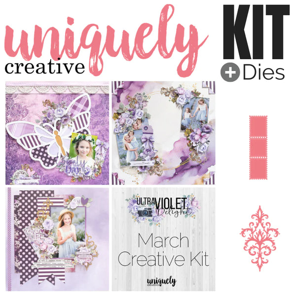Creative Kit Club - Ultraviolet Delight (with or without Dies)