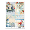 3Quarter Designs - Beach Christmas Vellum Sheet