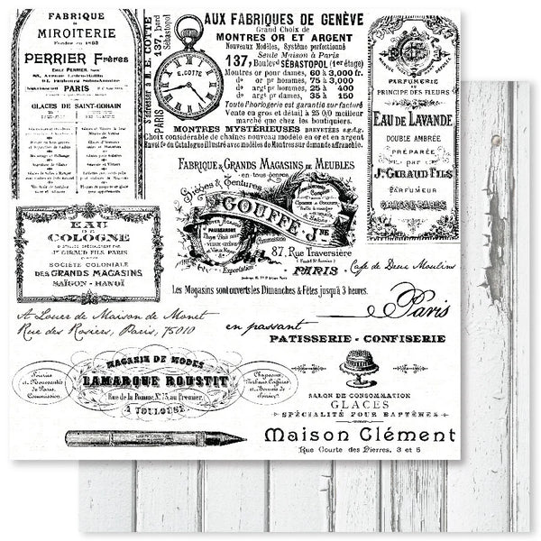 Vintage Backgrounds 1.0f 12x12 Paper