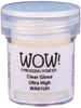 WA01UH :  Clear Gloss - Ultra High Embossing Powder (15g jar)