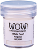 WE10R :  White Pearl - Regular Pearlescent Embossing Powder (15g jar)